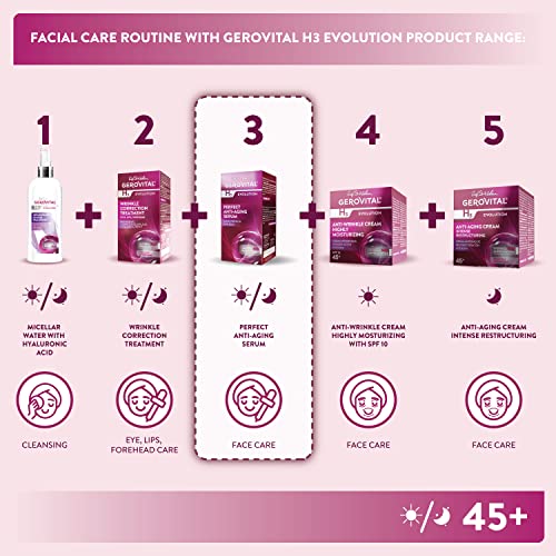 Anti-Aging Face Serum with Hyaluronic Acid & Superoxide Dismutase - 15ml