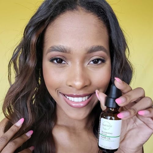 Rejuvenating Hair Oil with Organic Camellia & Argan Oil - Nourish & Smooth Dry Damaged Hair 1 Fl Oz