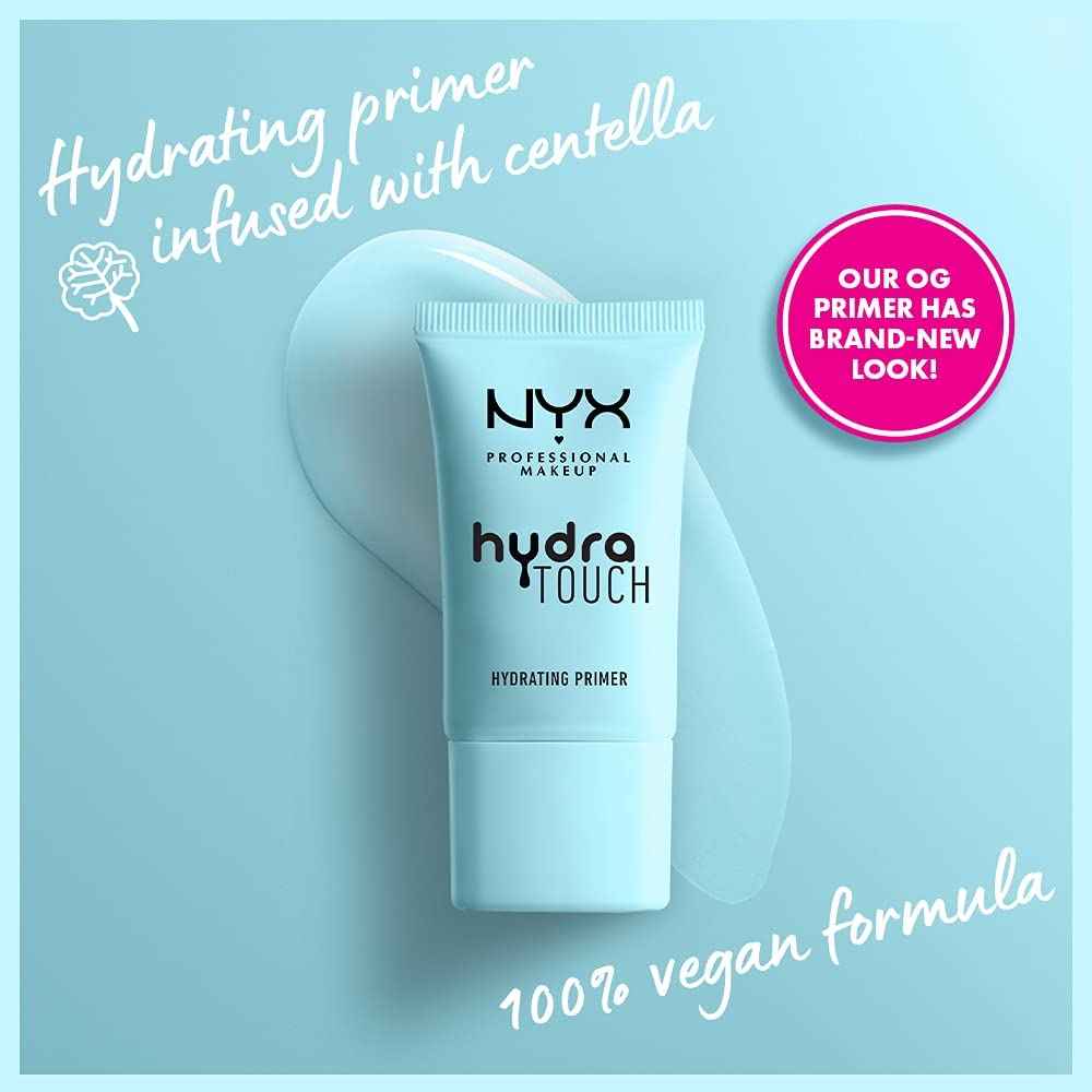 NYX PROFESSIONAL MAKEUP Hydra Touch Hydrating Primer, Vegan Face Primer
