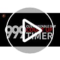 Lucky Time RGB Digital Countdown Timer Clock 999 Days Count Up & Down