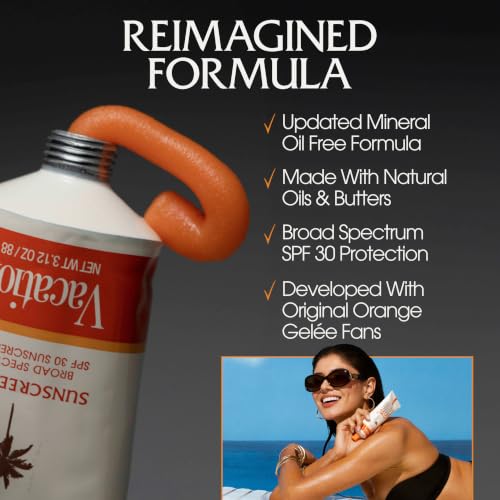 Vacation Orange Gelée SPF 30 Sunscreen Gel & Tube Key Bundle - 3.12 Fl Oz