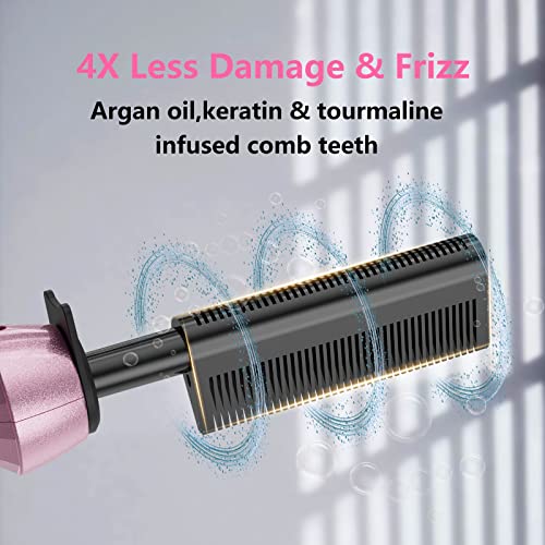 DAN Technology Double-Sided Teeth Hot Comb 500°F Hair Straightener & Wig Styler