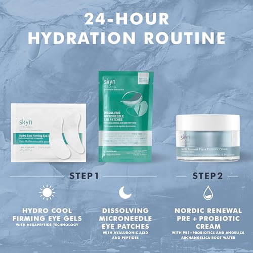 skyn ICELAND Nordic Renewal Pre and Probiotic Face Cream, Supports Skin Microbiome Barrier, Hydration and Radiance. Moisturizer for Dry, Sensitive Skin, 1.6 Fl Oz