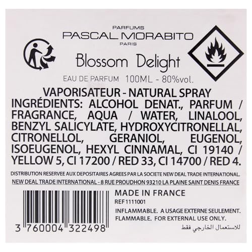 Floral Perfume for Women - Jasmine, Tuberose & Musk - 3.4 oz