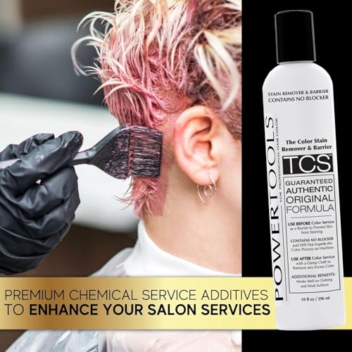 PowerTools TCS Color Stain Remover 10 oz - Barrier Cream for Hair & Skin Protection, Variation 2