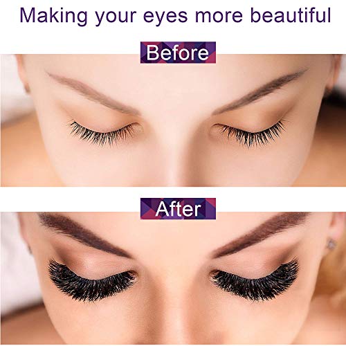 Alcastar Magnetic Eyelashes with Eyeliner Kit, Magnetic Lashes Natural Looking with, Reusable,Long Lasting, Easy Apply,Cruelty-Free (ATZ1004-A1)