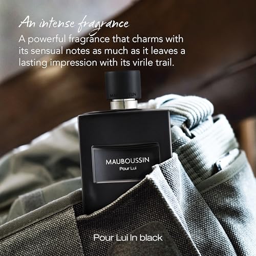 Mauboussin Pour Lui Black Men's Eau de Parfum 100ml Woody Oriental Fragrance
