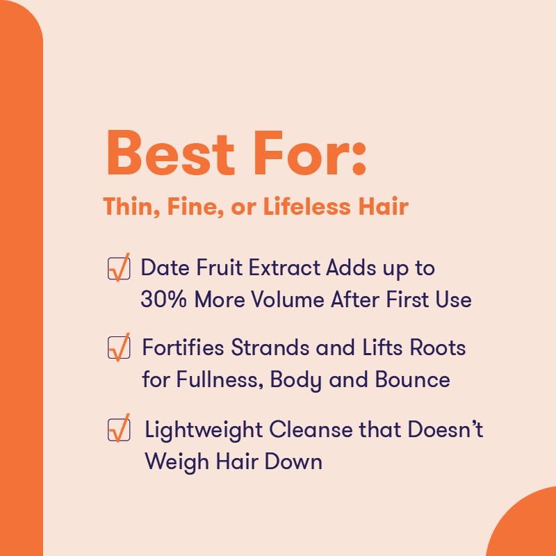 HiBAR Volumize Shampoo & Conditioner Bar Set for Fine Hair - Body & Texture Variation - Plastic-Free, Vegan, Natural Ingredients