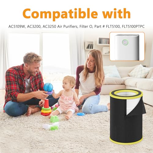 2-Pack Air Purifier Replacement Filters for G-Guardian AC5109W & More
