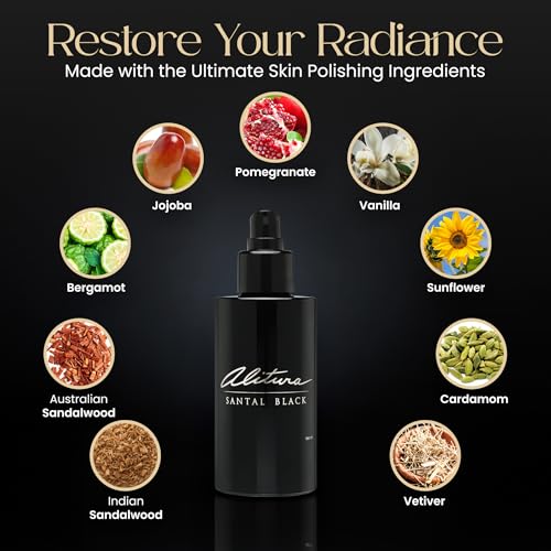 Santal Black Hair and Body Oil - Botanical Moisturizer & Leave-In Treatment