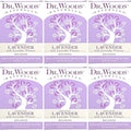 Dr. Woods Exfoliating Lavender Bar Soap with Organic Shea Butter, 5.25 oz (Pack of 6)