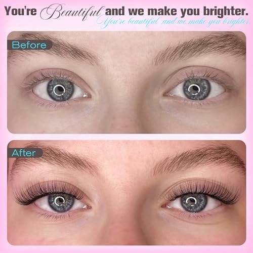 Natural Lash Clusters Wispy Eyelash Clusters Short 10-12-14MM Cluster Eyelash Extensions Clear Band Cluster Lashes 224PCS C Curl Individual Lashes for Clean Girl DIY Pesta?as Postizas Naturales