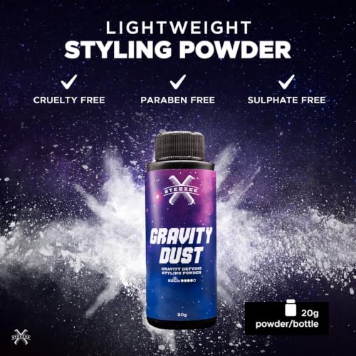 Men's Volumizing Hair Powder with Matte Finish - Natural Texture & All-Day Hold