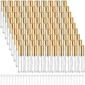Domensi 90 Pcs 10/20/30 ml Perfume Travel Refillable Bottles Glass Spray Bottle Perfume Atomizer for Cologne Dispenser Leak-proof Fragrance Bottles Atomizer Pump Bottle Kit (Gold)