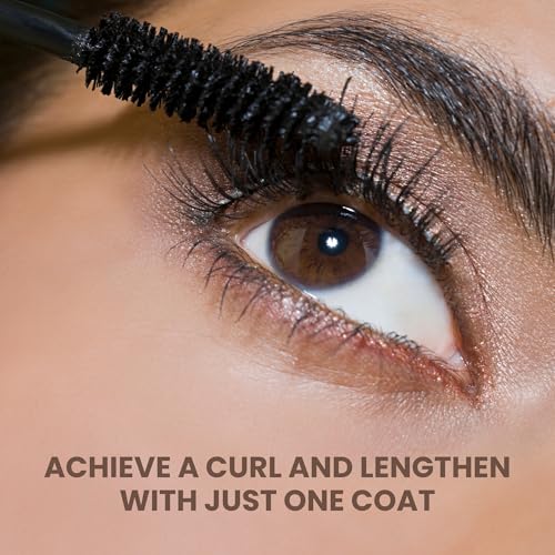 POISE Waterproof HD Mascara - Long-Lasting, Volumizing & Smudge-Proof Black