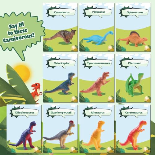 Kids Dinosaur Bath Bombs Set with Surprise Toys - 20 Pack