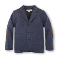 Hope & Henry Men's Fleece Blazer with Elbow Patches