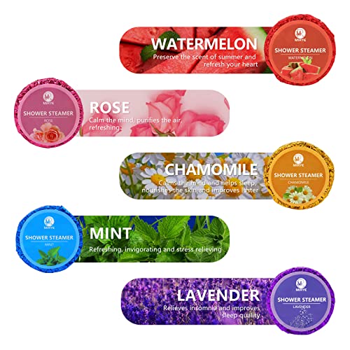 Purple Shower Steamers Bath Bombs - Aromatherapy Gifts for Women, 40 Pcs