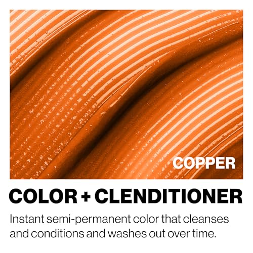 Keracolor Color + Clenditioner 3-in-1 Color-Depositing Conditioner, Gently Cleanses & Conditions, Semi-Permanent Hair Color, 23 Shades, 12 Fl Oz