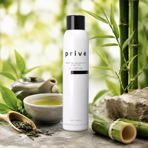 Privé Shining Weightless Hair Mousse - Volumizing Hair Foam 6.85 oz