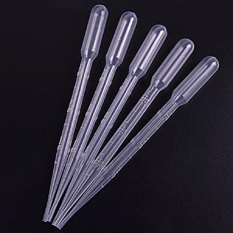 500pcs 0.5ml Plastic Transfer Pipettes Eye Dropper, Disposable Essential Oils Pipettes Dropper Makeup Tool Science and Lab