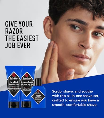 Men's Skincare Gift Set - Travel-Ready Shave Essentials Kit - Three You Need