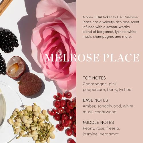 OUAI Travel Fragrance Set - Mini Eau de Parfum Bundle with Melrose Place & North Bondi