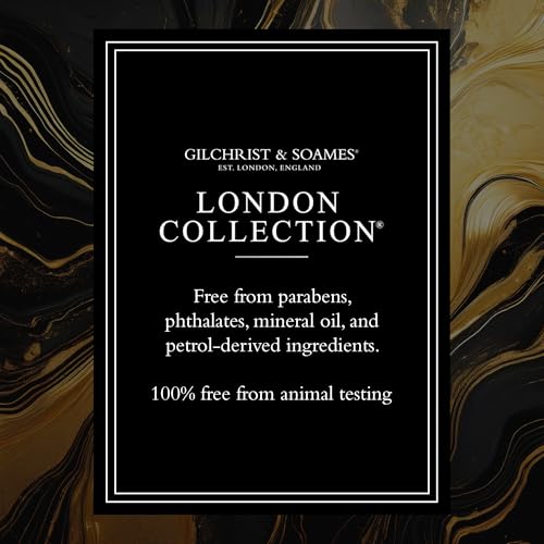 Gilchrist & Soames London Hand Wash ? Natural Moisturizing Liquid Cleanser With Red Tea, Soy, Grape Seed Oil, & Ginkgo ? Paraben & Sulfate Free Soap with Crisp, Clean Scent, 15.5 oz Pump Bottle