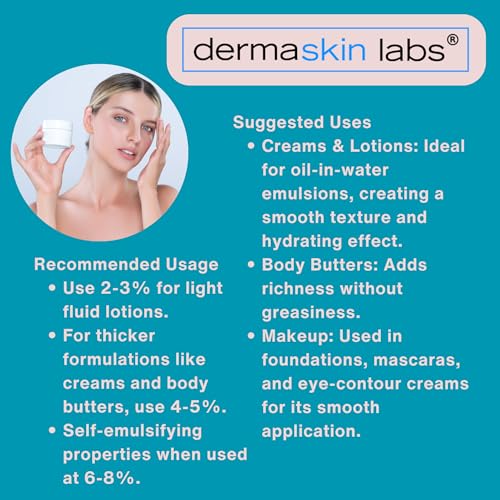 Olive 1000 Emulsifier - Plant-Based ECOCERT COSMOS 1 lb for DIY Skincare & Haircare
