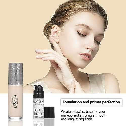 All-in-One Makeup Kit for Women with Eyeshadow Palette Lip Gloss Foundation & Brushes