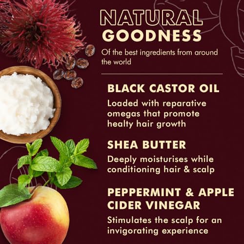 Shea Moisture Jamaican Black Castor Oil Strengthen & Restore Smoothie Cream for Unisex, 12 Ounce