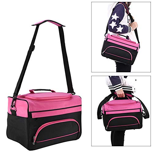 Professional Hairdressing Styling Bag with Compartments & Shoulder Strap