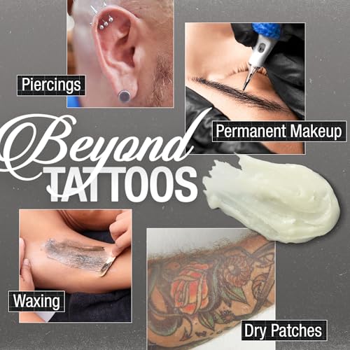 Ebanel 6oz Tattoo Balm Aftercare Cream for New & Old Tattoos - Premium Balm & Ointment