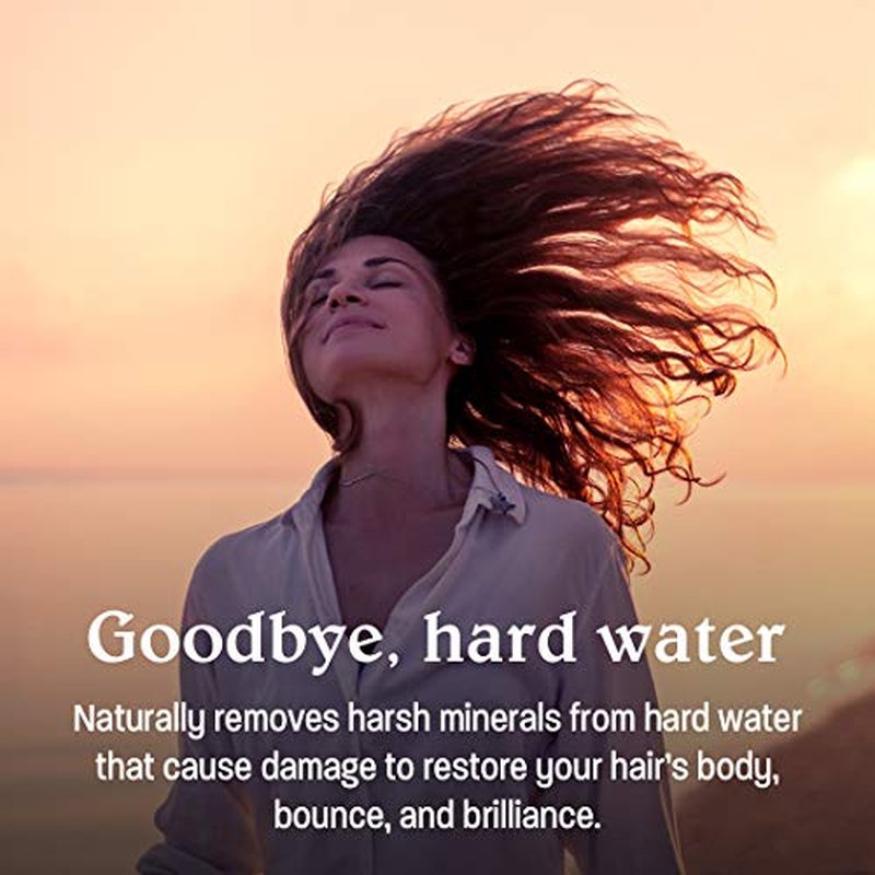 Malibu C Hard Water Wellness Shampoo - Hydrating, Sulfate-Free Hair Care for Hard Water - Removes Minerals and Buildup