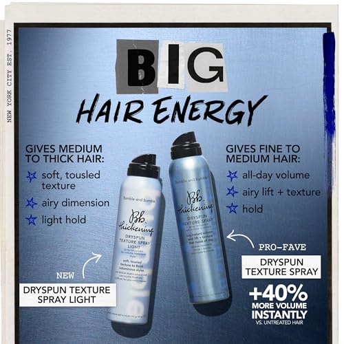 Bumble and Bumble Thickening Dryspun Texture Spray 4.12oz - Light Hold & Airy Volume