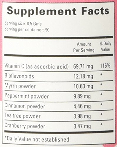 Good Gums All-Natural Gum Care 1.6oz - Vitamin C, Sea Salt, Peppermint & Cranberry, No Fluoride or Glycerin