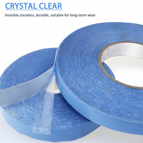 Kneysan Waterproof Double Sided Lace Front Support Tape 36 Yards 0.5in for Wigs & Hair Extensions