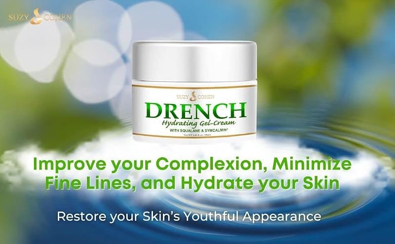 Fragrance-Free Face Moisturizer with Squalane and Aloe - Lightweight, Hydrating Cream