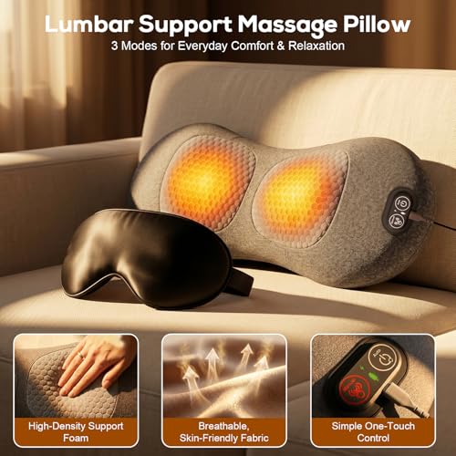 Freebody Smooth Triple Spine Fusion Back Massager with Heat, Vibration & Stretch
