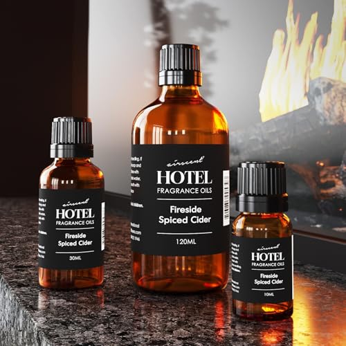 AirScent Fireside Spiced Cider Holiday Diffuser Oil 16.9 Fl Oz - Fall Scent