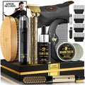 Extra Large Grooming Beard Kit for Men - Trimmers, Oil, Balm & More - Fathers Day Gift