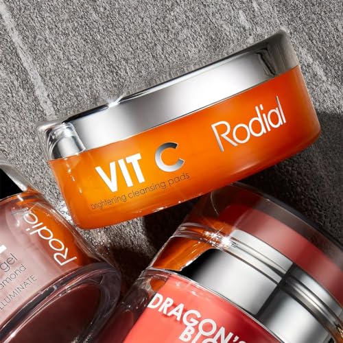 Vitamin C Brightening Cleansing Pads - 20 Count, Toning & Exfoliating