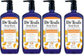 Dr Teal's Body Wash with Epsom Salt, Vitamin C & Citrus Essential Oils 24oz Pack of 4 - Citrus Variation