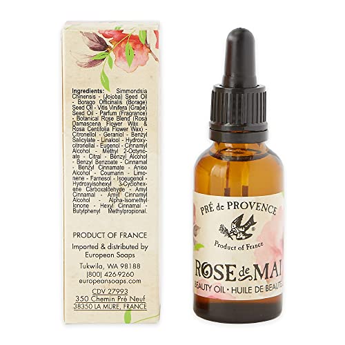 Pre de Provence Rose De Mai Collection Nourishing & Hydrating, Body Oil, 30 ML