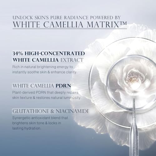 OHIR White Camellia Glutathione Face Cream 50ml Hydrating Brightening Skin Care