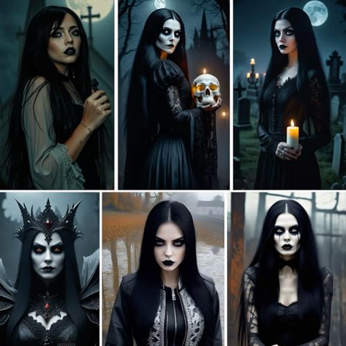 Long Black Straight Wig 26 Inch Synthetic Heat-Resistant Hair for Cosplay & Daily Wear