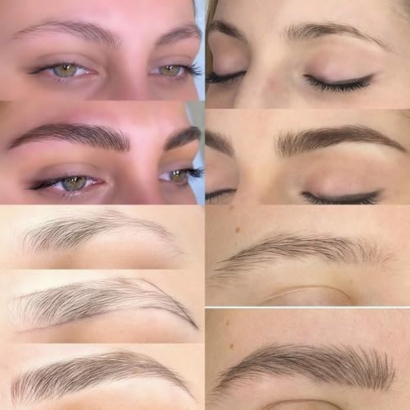 2 Pack Eyebrow Pen, Waterproof Microblading Eyebrow Pencil, 2-in-1 4 Tip Eye Brow Makeup Pen for Women with Precise Curved Brush-Tip Create Natural Hair-Like Brows, Last All-Day (Natural Brown)