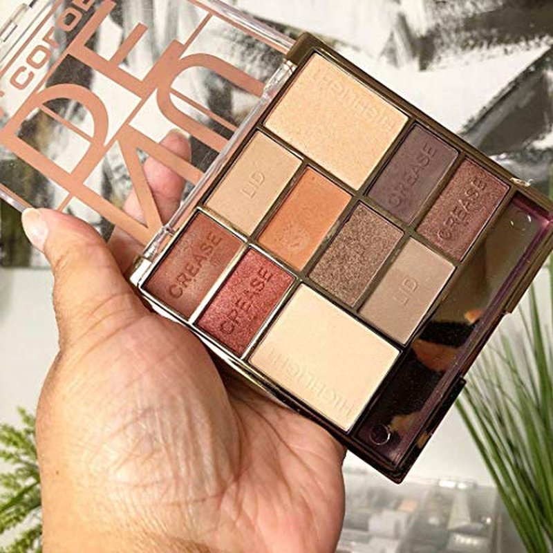 L.A. COLORS Color Block Eyeshadow, Nude CES135 (Pack of 2)