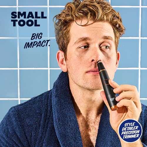 Dollar Shave Club | Style Detailer Precision Trimmer | Trimmer for Nose, Ears, Brows and Sideburns