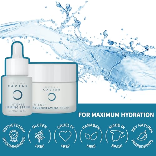 Noche Y Dia Firming and Hydrating Ocean Caviar Bundle - Caviar Firming Serum & Caviar Face Cream